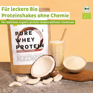 
                  
                    Download the image in the gallery viewer, Organic Whey Protein Powder Coconut
                  
                