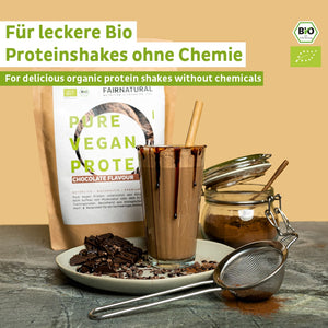 
                  
                    Load the image in the gallery viewer, Organic Vegan Protein Powder Chocolate without Soy
                  
                