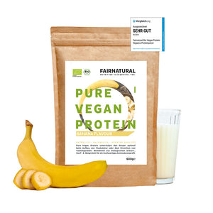 
                  
                    Load the image in the gallery viewer, Organic Vegan Protein Powder Banana Without Soy
                  
                