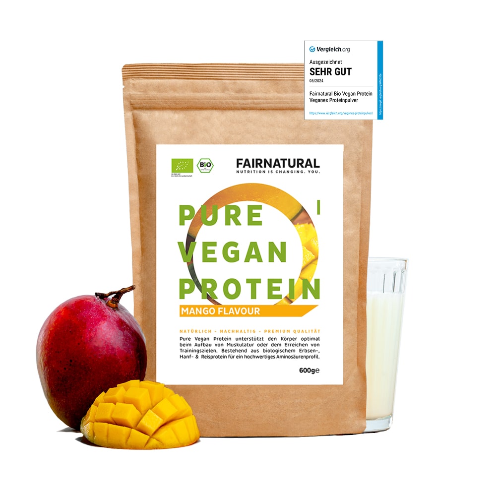 Organic Vegan Protein Powder Mango without Soy