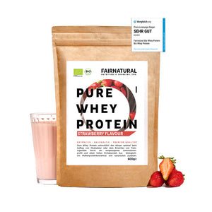 
                  
                    Download the image in the gallery viewer, Organic Whey Protein Powder Strawberry
                  
                