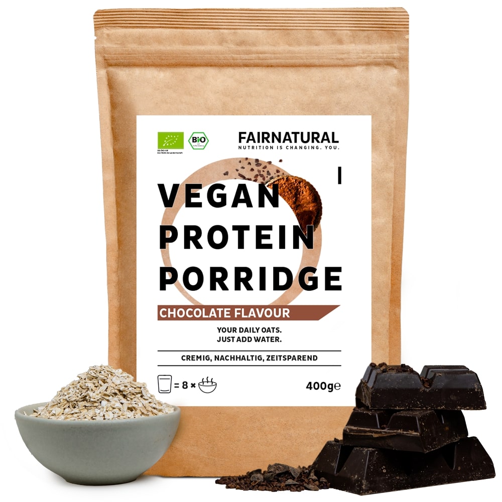 
                  
                    Load the image in the gallery viewer, Organic Protein Porridge Vegan Chocolate
                  
                