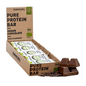 
                  
                    Load the image into the gallery viewer, Organic Protein Bar Vegan Chocolate without Soy
                  
                