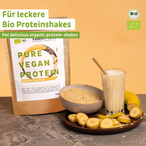 
                  
                    Load the image in the gallery viewer, Organic Vegan Protein Powder Banana Without Soy
                  
                