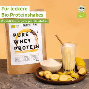
                  
                    Download the image in the gallery viewer, Organic Whey Protein Powder Banana
                  
                