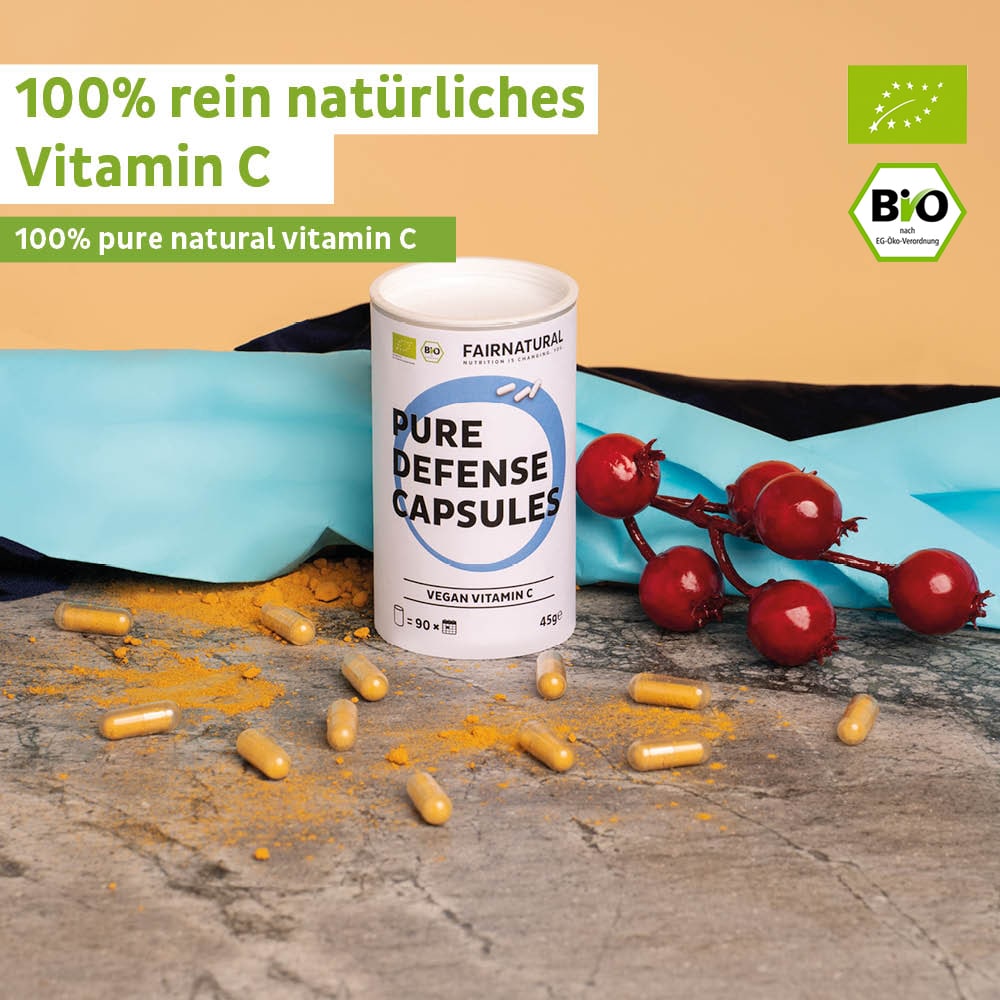 
                  
                    Download the image in the gallery viewer, Organic Vitamin C Capsules
                  
                