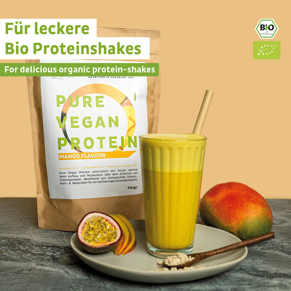 
                  
                    Load the image in the gallery viewer, Organic Vegan Protein Powder Mango without Soy
                  
                