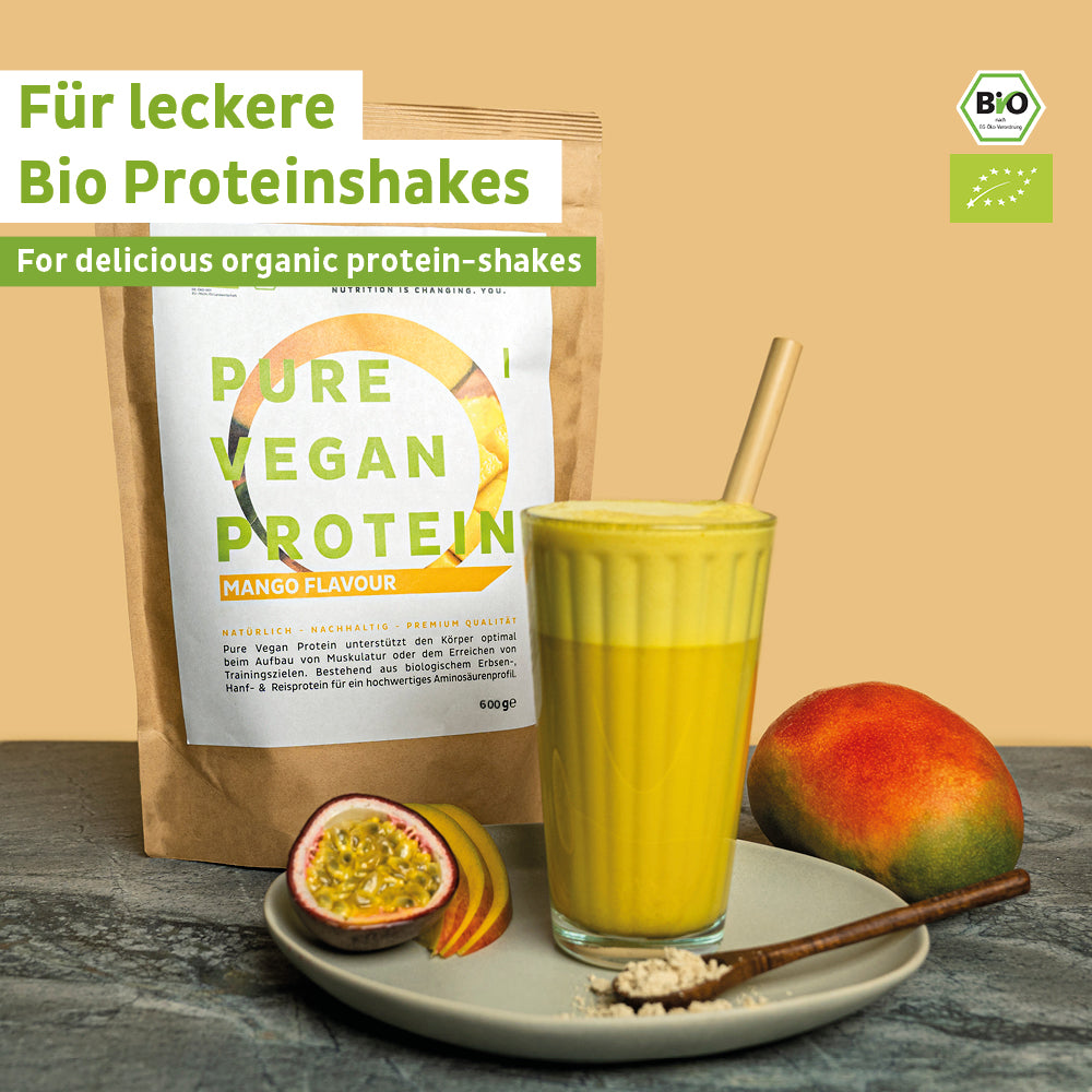 Veganes Proteinpulver Mango | BIO Vegan Protein ohne Soja | FAIRNATURAL ...