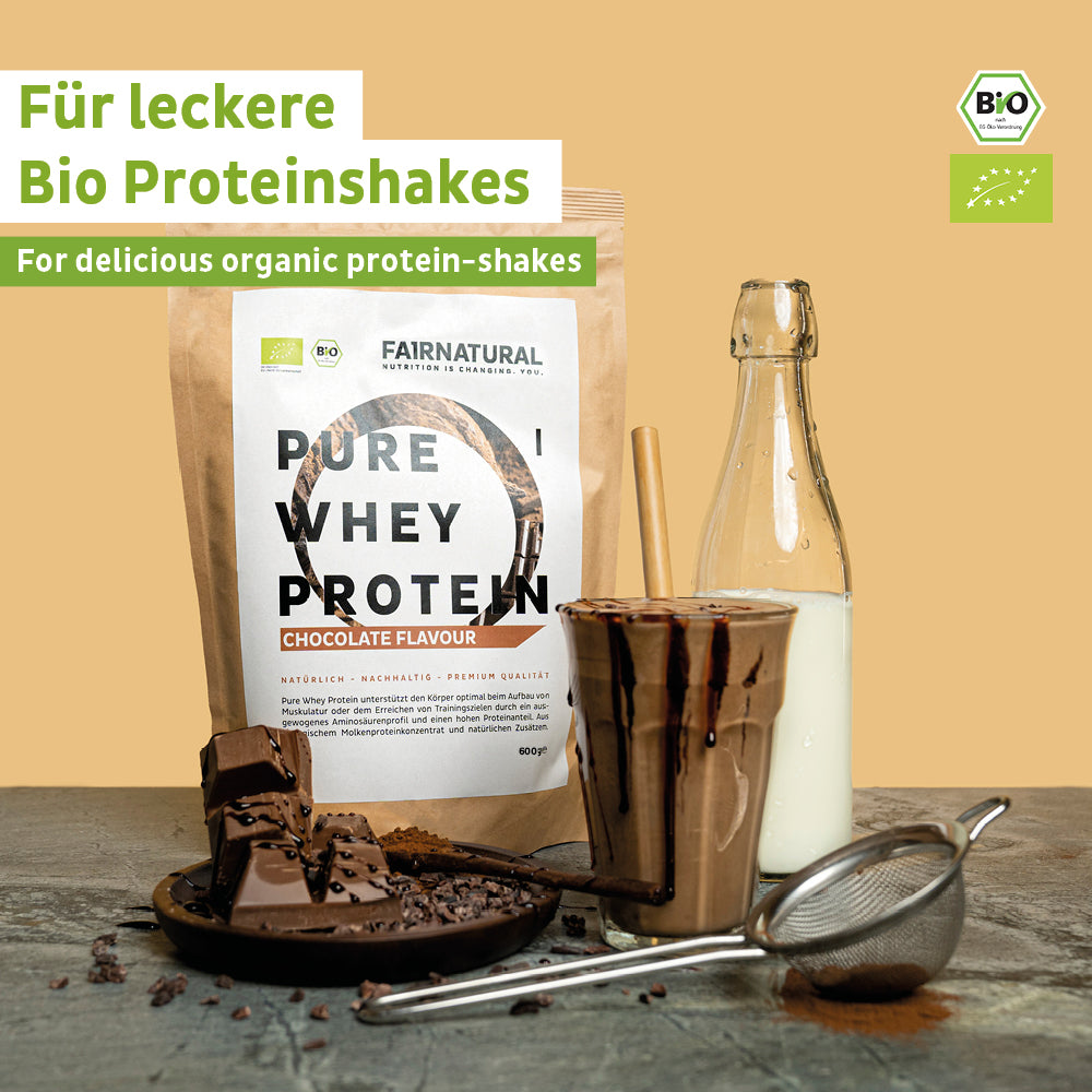 
                  
                    Load the image in the gallery viewer, Organic Whey Protein Powder Chocolate
                  
                